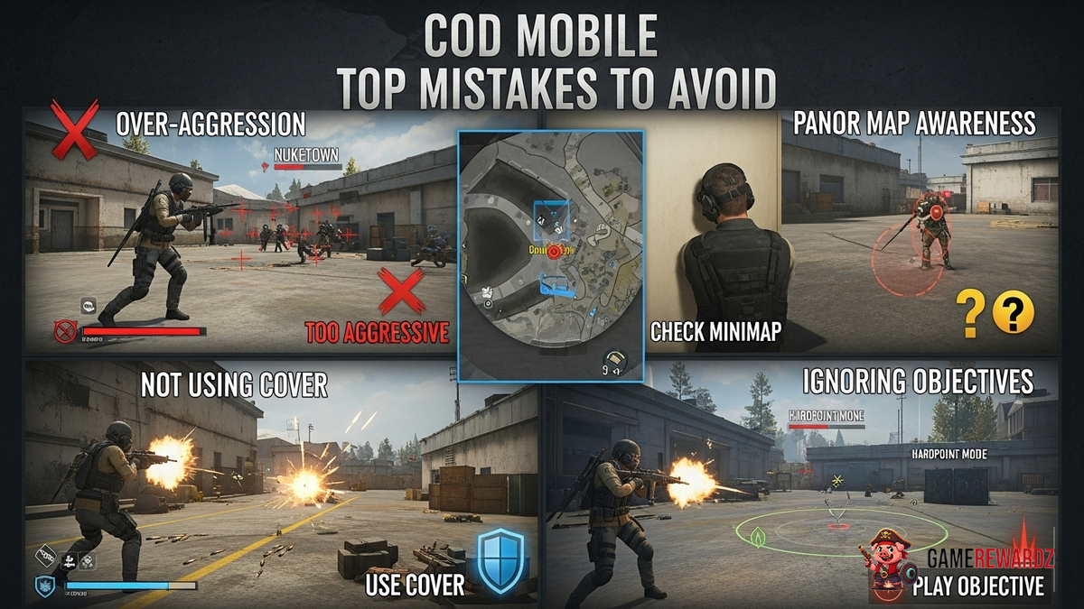 COD Mobile Top Mistakes to Avoid